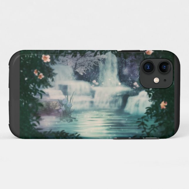 Coques Case-Mate iPhone Cascade Imaginaire (Dos (Horizontal))