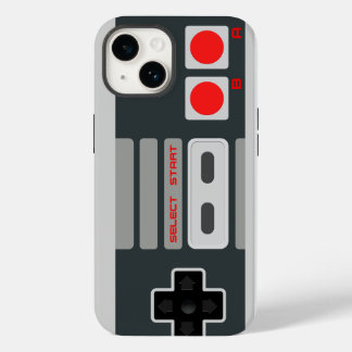 Coque Pour iPhone 14 Case de téléphone du contrôleur NES