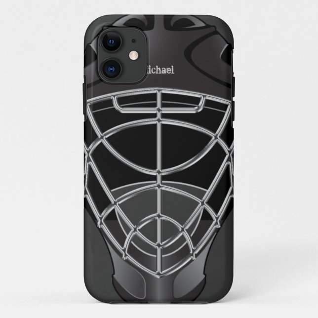 Coques Case-Mate iPhone Casque de gardien de but d'hockey (Dos)
