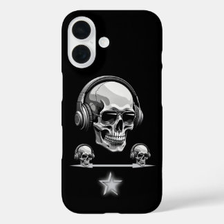Coques iPhone 16 Casque moelleux MagSafe iPhone 16 gothique