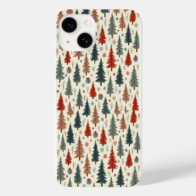 Coques Case-Mate iPhone Casse de téléphone de Noël (Verso)