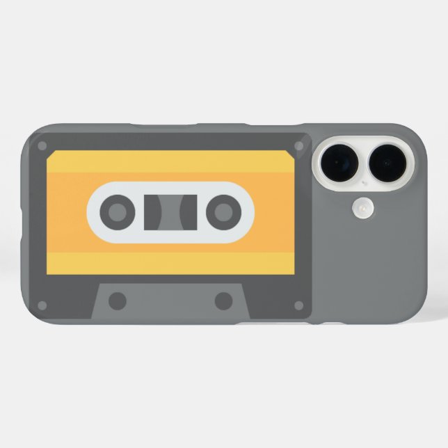 Coques Case-Mate iPhone Cassette Audio Bande (Verso (horizontal))
