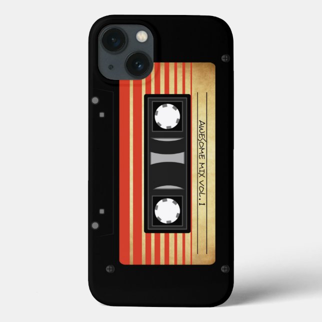 Coques Case-Mate iPhone Cassette Classic Mix Volume 1 (Verso)