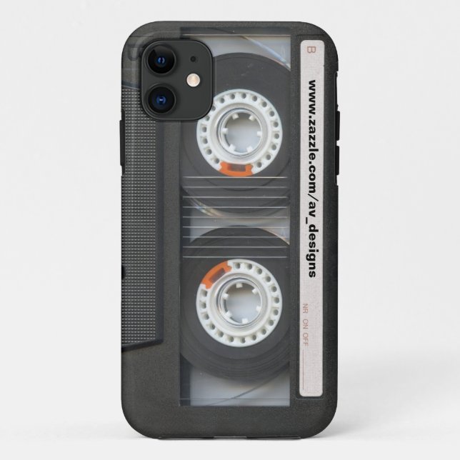 Coques Case-Mate iPhone Cassette faite sur commande Mixtape (Dos)