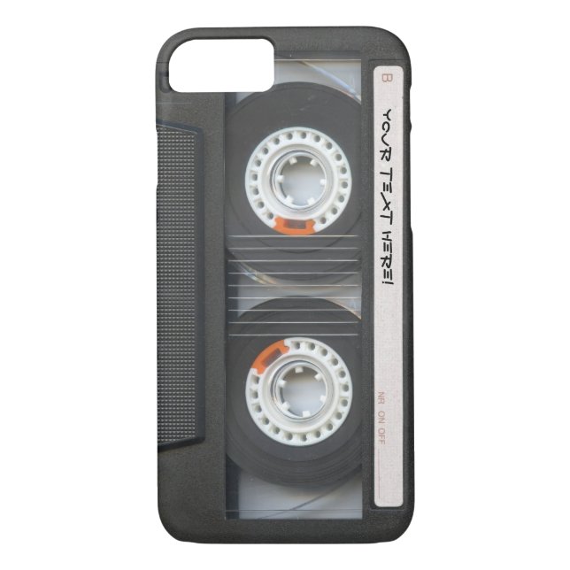 Coques Case-Mate iPhone Cassette faite sur commande Mixtape (Dos)