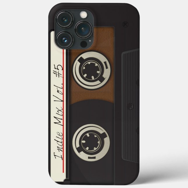 Coques Case-Mate iPhone Cassette Vintage rétro (Verso)