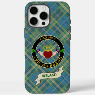 Coques iPhone 16 Pro Max Cassidy Irish Claddagh Personnalisé