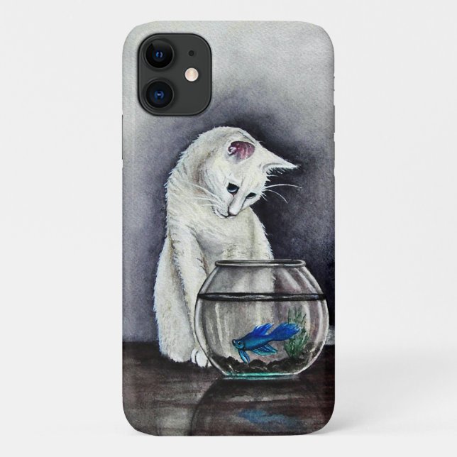Coques Case-Mate iPhone Cat Anticipation (Dos)