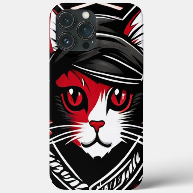 Coques Case-Mate iPhone Cat design (Verso)