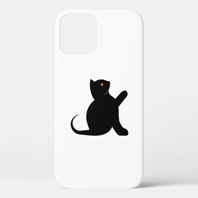 Coques Case-Mate iPhone Cat dit bonjour (Verso)