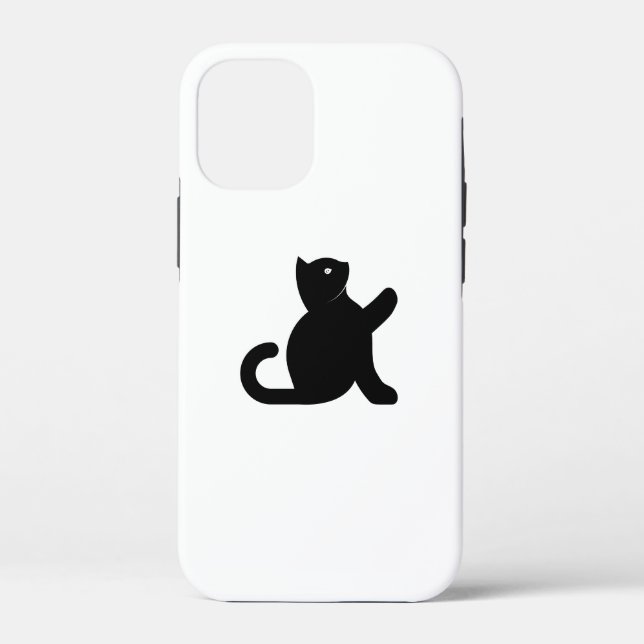 Coques Case-Mate iPhone Cat dit bonjour (Verso)