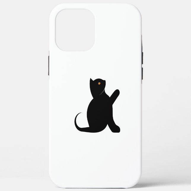 Coques Case-Mate iPhone Cat dit bonjour (Verso)