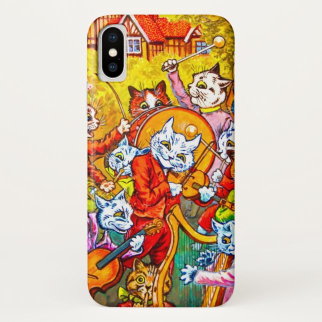 Coques Case-Mate iPhone Cat Musical Band (Dos)