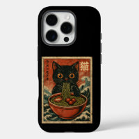 Cat Ramen Japonais drôle Graphisme Kawaii Cat Anim
