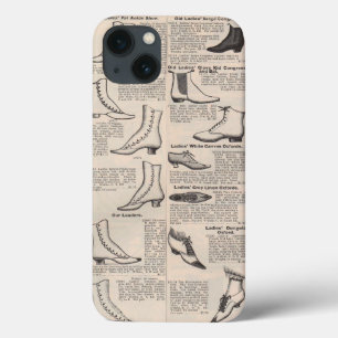 iPhone 13 Case Catalogue de chaussures pour dames vintage - 1900s