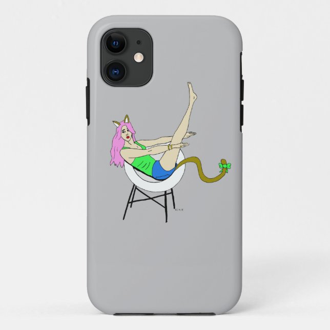 Coques Case-Mate iPhone catgirl (Dos)