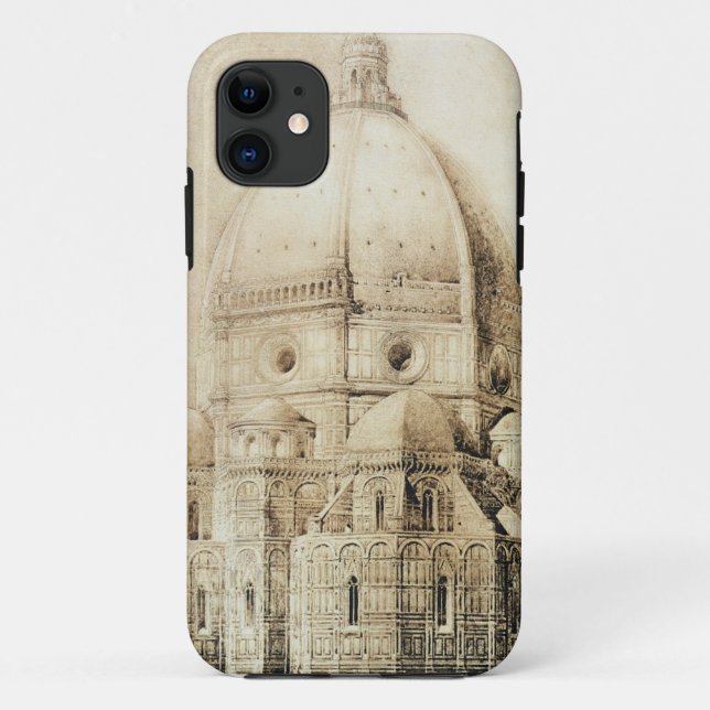 Coques Case-Mate iPhone Cathédrale de Florence de l'est, des 'fragments (Dos)