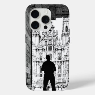 Coque iPhone 15 Pro Cathédrale de Saint-Jacques-de-Compostelle
