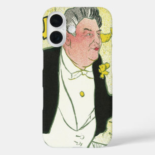 Coques iPhone 16 Caudieux par Toulouse Lautrec, Art Nouveau Vintage