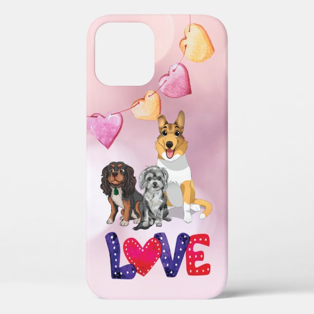 Coques Case-Mate iPhone Cavalier, Collie et Havanais (Verso)
