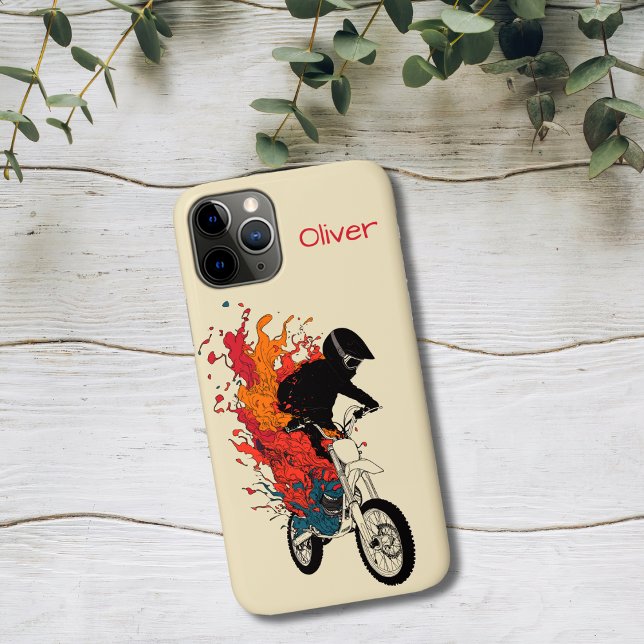 Coques Case-Mate iPhone Cavalier des Flammes (Créateur téléchargé)