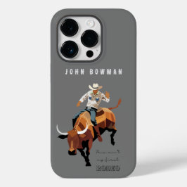 Coque Pour iPhone 14 Pro Ce n'est pas mon premier RODEO : Bull rider