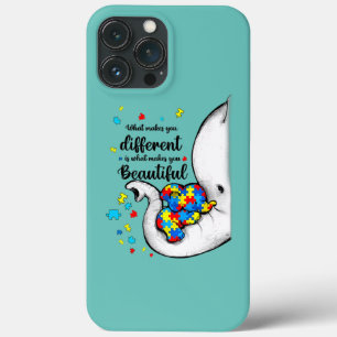Case-Mate iPhone Case Ce qui vous rend différents Elephant Maman Autisme