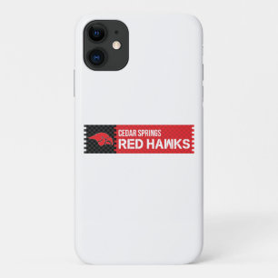 Case-Mate iPhone Case Cedar Springs Red Hawks