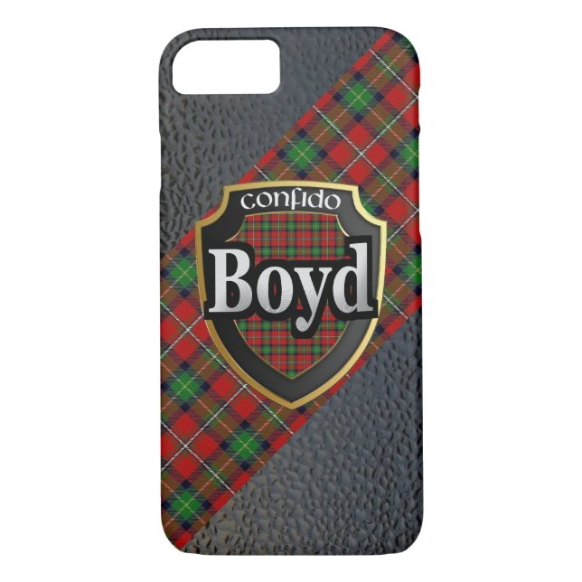 Coques Case-Mate iPhone Célébration écossaise Clan Boyd (Dos)