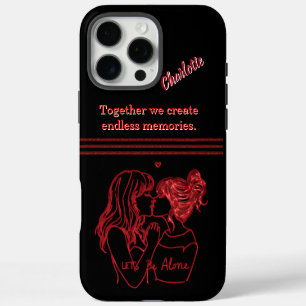 Coques iPhone 16 Pro Max Célébrer l'amitié et l'humour des femmes