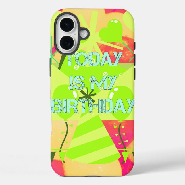 Coques Case-Mate iPhone Célébrer Mes Bénédictions Joyeuses d'Anniversaire (Verso)