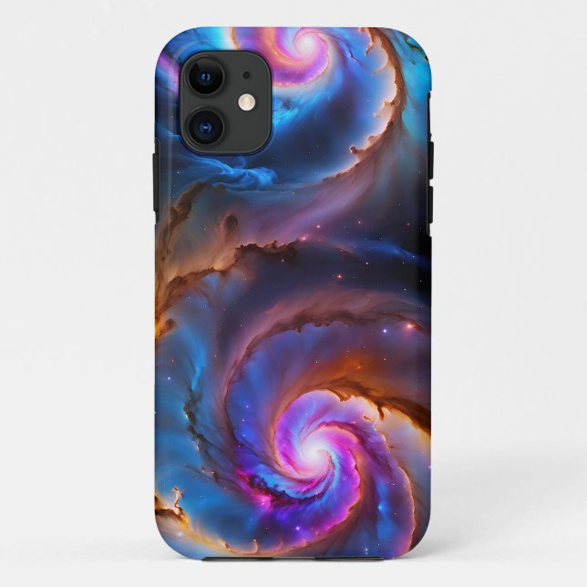 Coques Case-Mate iPhone "Celestium" - Nebula et Galaxies (Dos)