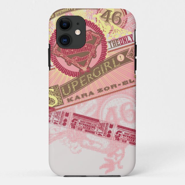 Coques Case-Mate iPhone Celle La Seule Supergirl (Dos)