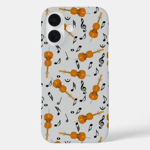 Coques iPhone 16 Cellos et Black Music Notes