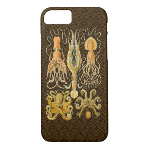 Coque iPhone 8/7 Cephalopod poulpe calmar Nature marine