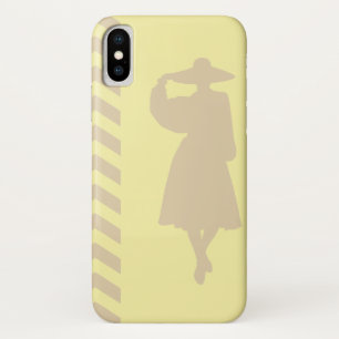 Etui iPhone Case-Mate Céramique ivoire Neutral Chevrons Mode