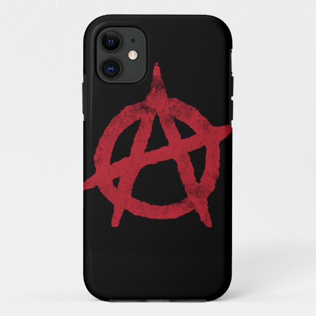 Coques Case-Mate iPhone Cercle A d'anarchie (Dos)