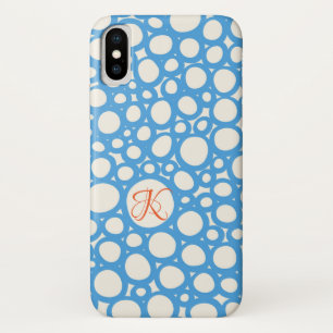 Coque iPhone X Cercles aléatoires