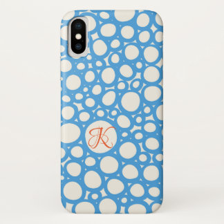 Coque iPhone X Cercles aléatoires