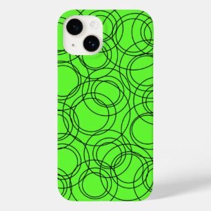 Coque Pour iPhone 14 Cercles atomiques