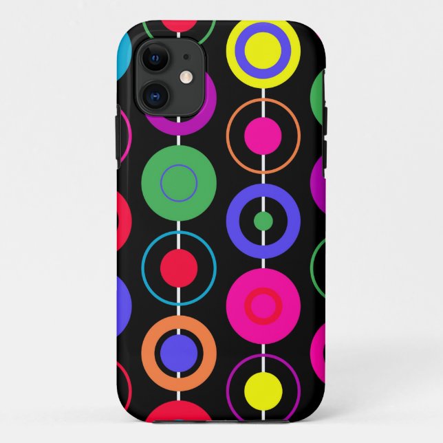 Coques Case-Mate iPhone Cercles de conception (Dos)