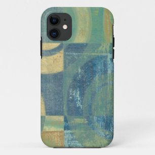 Coque iPhone 11 Cercles et panneaux multicolores
