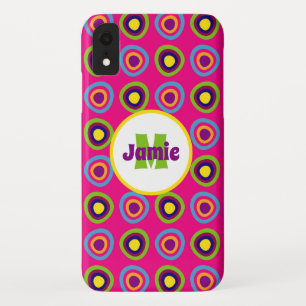 Case-Mate iPhone Case Cercles funky personnalisés Motif