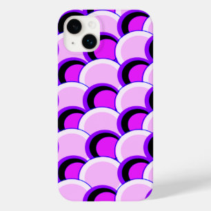Coques Pour iPhone Cercles mods rose et pourpre