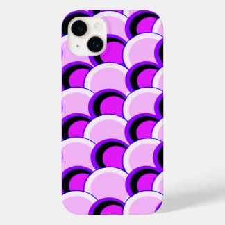 Coques Pour iPhone Cercles mods rose et pourpre