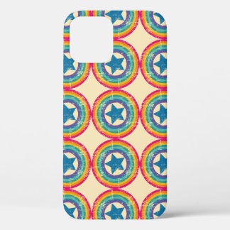 Case-Mate iPhone Case Cercles Rétro Étoiles : Texture incolore.