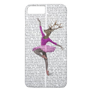 Coque iPhone 8 Plus/7 Plus Cerfs communs de ballet dans le rose