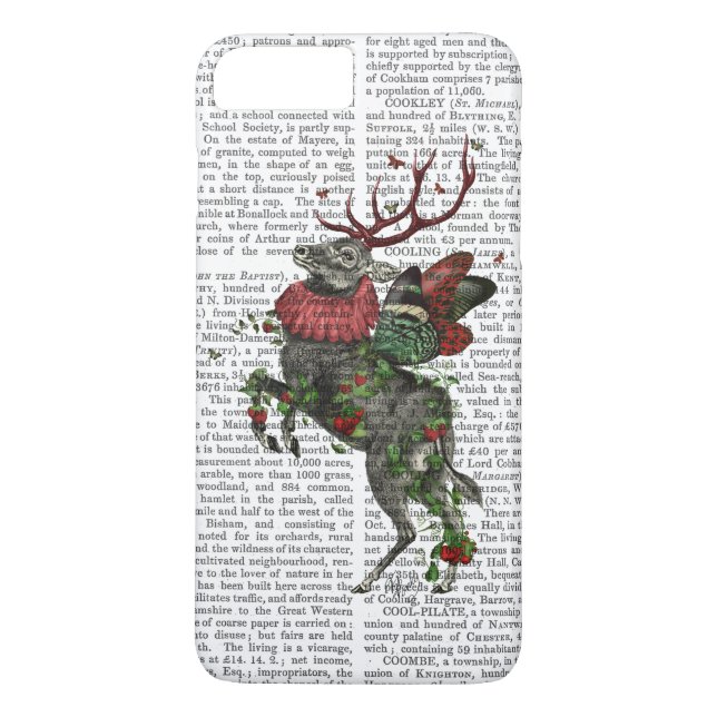 Coques Case-Mate iPhone Cerfs communs de fraise (Dos)