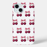 Cerise mignonne avec motif arc