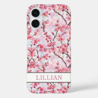 Cerisiers Fleuris Sakura Monogrammés
